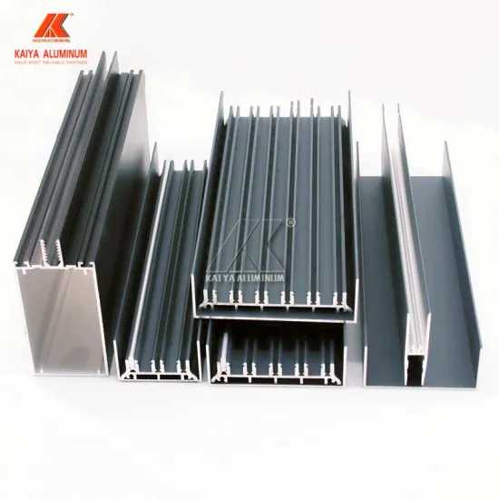 White Powder Coated Aluminum Profiles for Doors and Windows - Outdoor