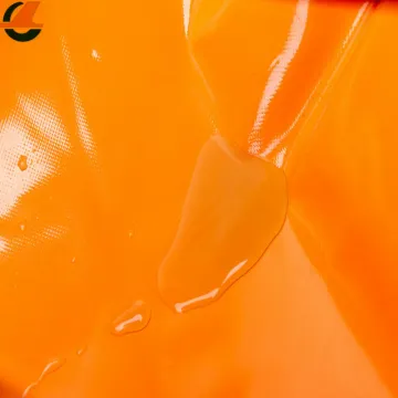 Crystal Vinyl Tarp Fabric Canopy