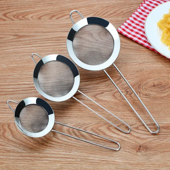 Stainless Steel Strainers Premium Quality Set Of 3