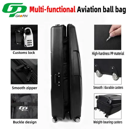 GP Golf Travel Bag with Hard Shell Waterproof