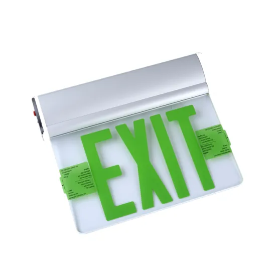 Single-Sided 6-inch LED Emergency Exit Sign: Your Reliable Safety Solution