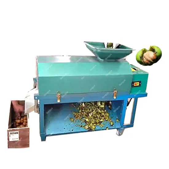 Multifunctional Walnut Peeling and Pecan Shelling Cleaning Machine