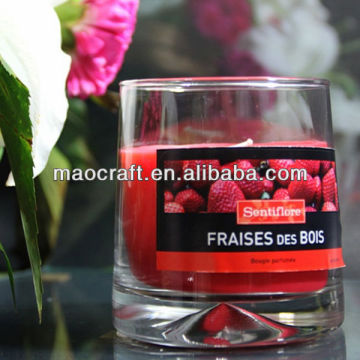 GLASS JAR CANDLE
