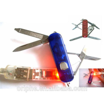 2015 new product 8GB Swiss Army knife shape usb pen drive china supplier