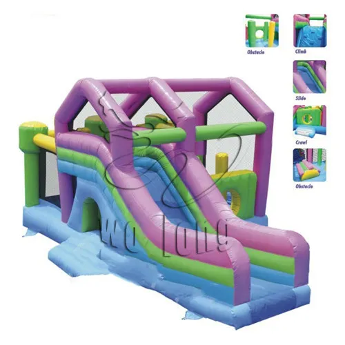Factory price inflatable jumping slide sale
