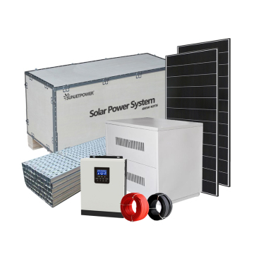 10kW Solar Power System: Panels, Inverter, Battery for Smart Homes