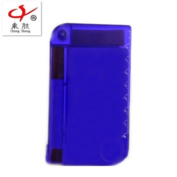 customized hotel mini notepad with plastic ball pen enclosed