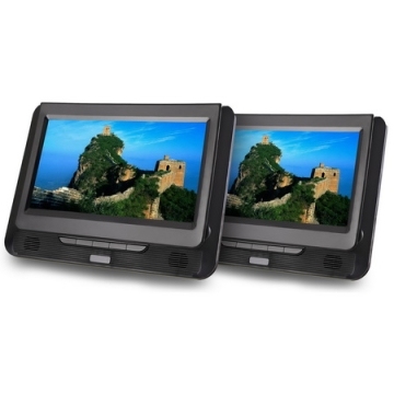 Portable DVD Players with Dual Screen, Car DVD Players