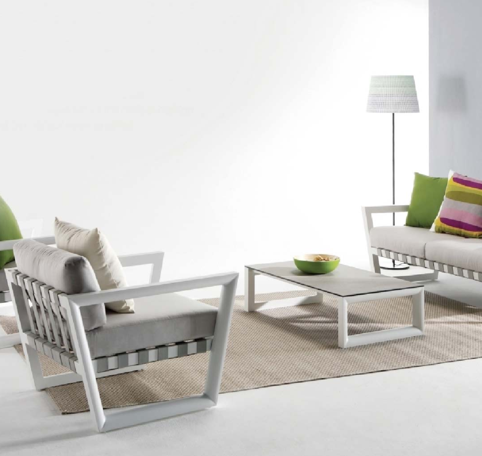 Aluminum sofa furniture for outdoor