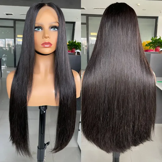 Wholesale 12A Double Drawn13X4 13X6 HD Swiss Lace Frontal Wig Raw Virgin Cuticle Aligned Wig Brazilian Human Hair Lace Front Wig