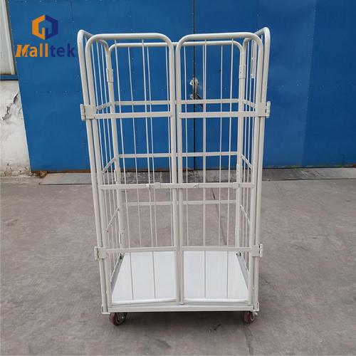 Roll Storage Container Foldable and Mobile Color Coasting Logistics Trolley Manufactory