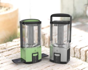 12 white LED+3red LED solar lantern