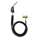 SC-015 Extension Hose 1.5M With Valve Mapp Gas Welding hand Torch Brass Made