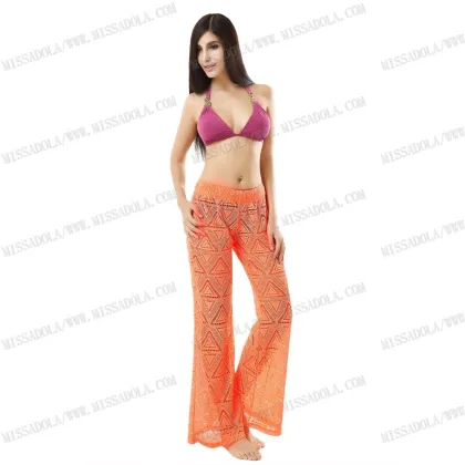 Miss Adola latest fashional attractive French mesh sexy beach trousers ( M109 )