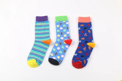 Novelty Unisex Cartoon Cotton Crew Socks - Autumn/Winter ODM/OEM