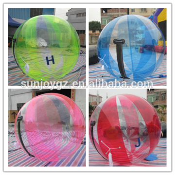 funny hot selling inflatable airwalker balloon coloful water zorb ball