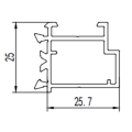 Puente roto Molde de extrusión de ventana de aluminio