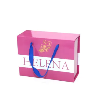 Pink Custom Design Wedding Dress Gift Box
