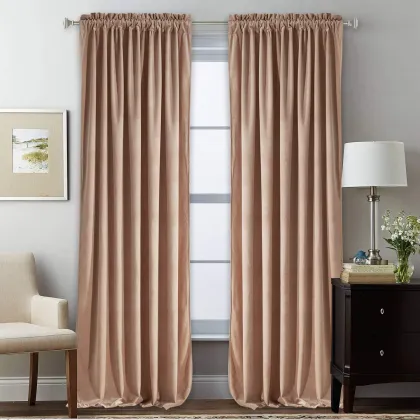 Luxury Soundproof Velvet Sheer Curtains for Living Room