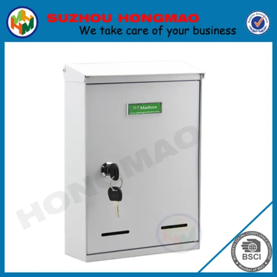 Galvanized steel mailboxes metal small letter box