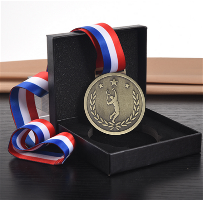 Personlighet metall badminton tilpasset sportsmedalje