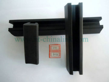 extruded rubber channel