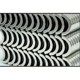 High Performance Wedge-Shaped Semi-Ring Magnet