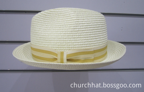 Bow Fedora Hat