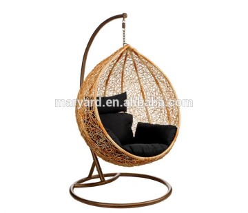 Wicker hanging bed