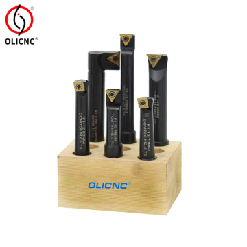 Boring Bar Set F1-12mm-6pcs F1-18mm-7pcs Pemotong Bosan Karbida untuk Kepala Boring F1