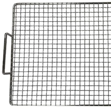 23"x23" Stainless Steel Square Donut Frying Cradle with Screen