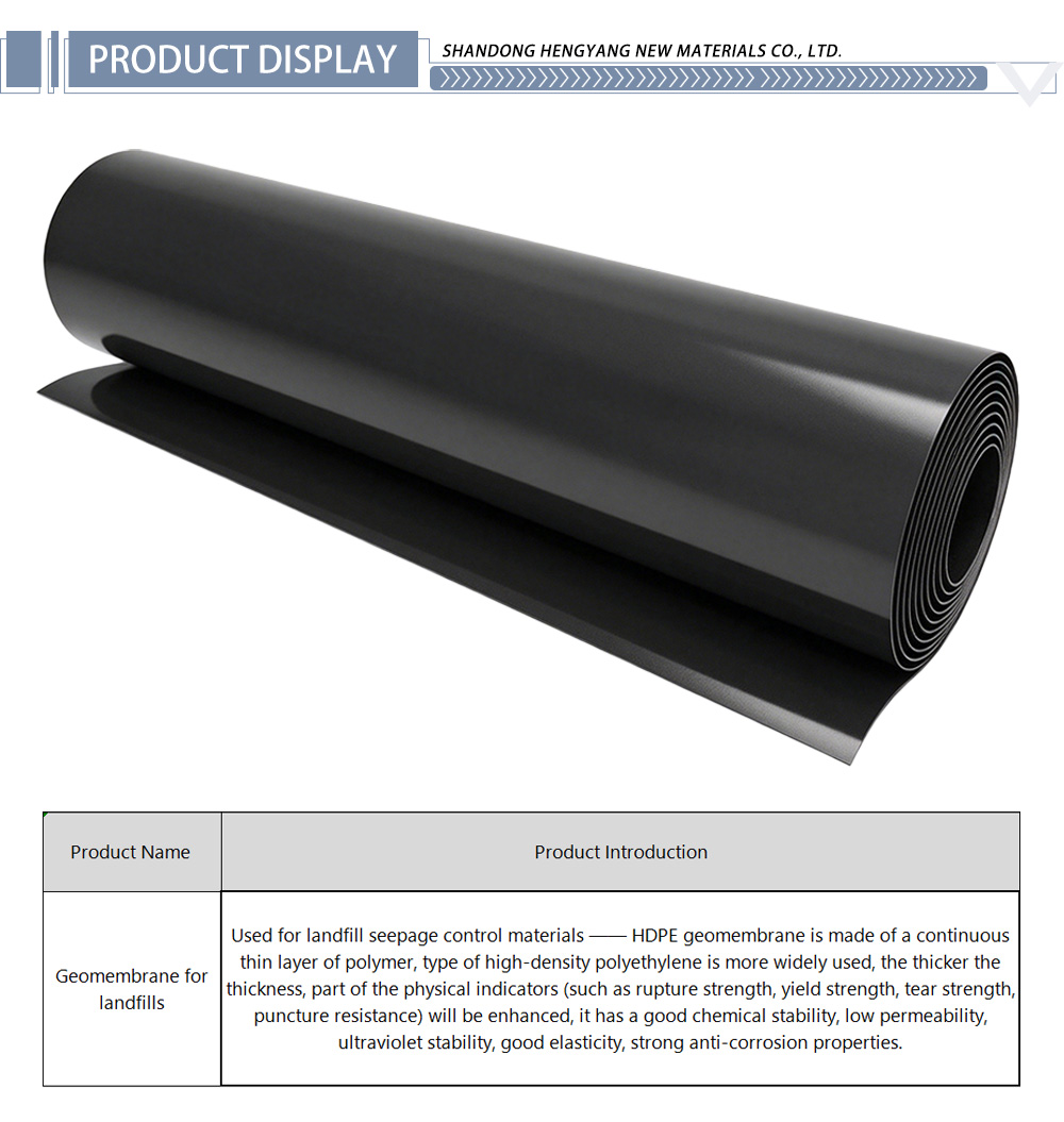 Geomembrane for landfills 36-X