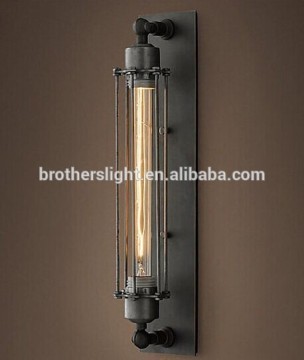 New Industrial Revolution Era Style Rustic Vintage Wall Lamp Aged Steel Vintage Antique Lamp