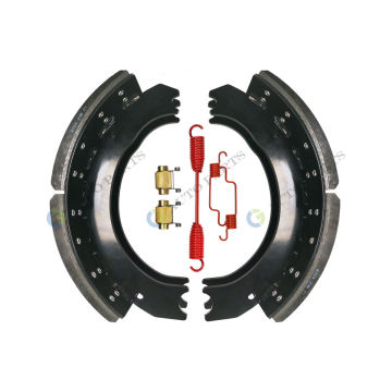 CG Auto Parts Heavy Truck Drum Brake Shoe 4707 4709 with Repair Hardware Kits