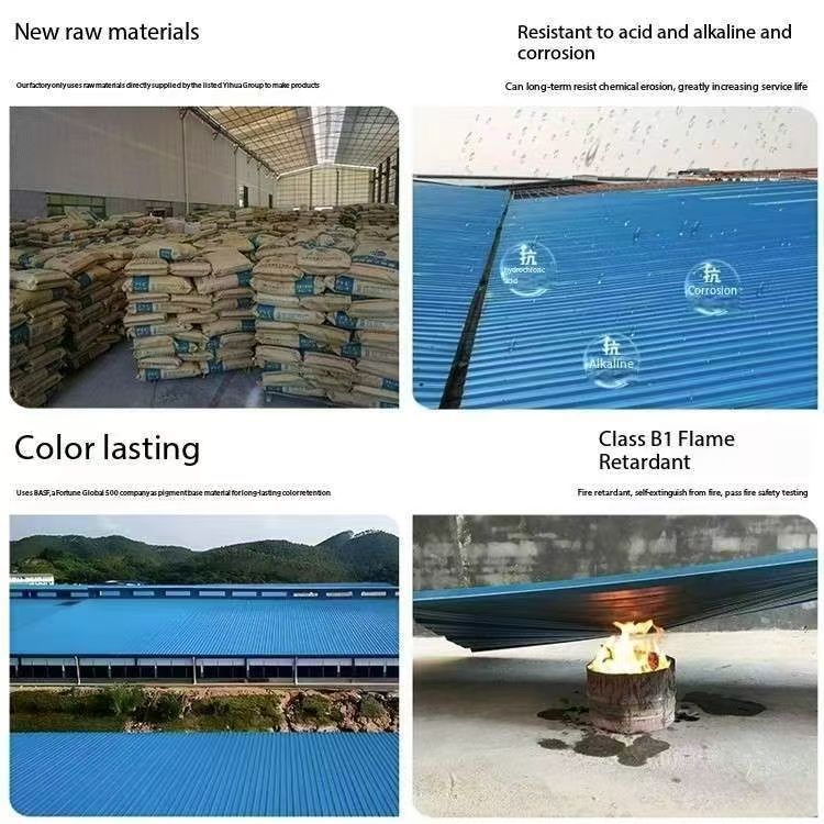 APVC ,PVC Roof Tiles Features