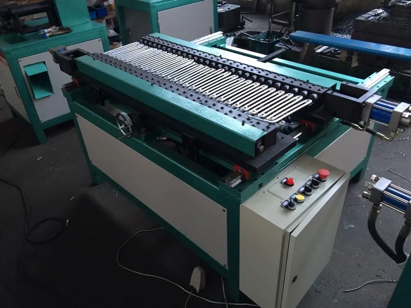 Professional Durable Pipe Bending Flattening Machine for Fins Evaporator