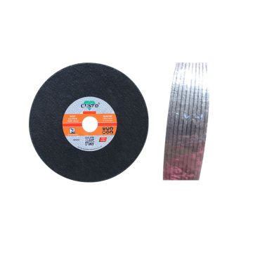 MPA EN12413 Certified 5 inch T41 Resin Bonded Fiber Reinforced Flap Stainless Steel Cutting Disc