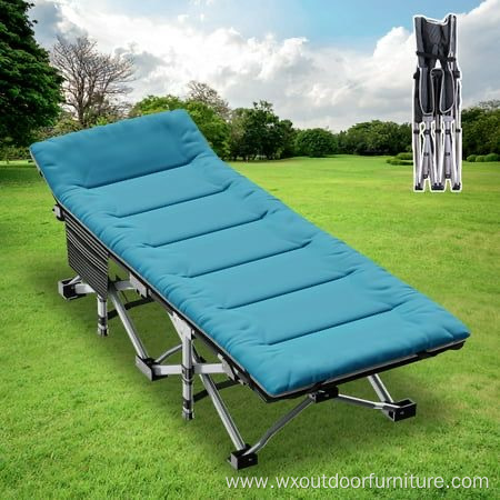 Customize Aluminium Adults Single 600D Double Outdoor Beach Portable Folding Camping Sleeping Cot for travelling