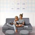 Sofá para niños sofá modular para niños pequeños sofá de tela de sofá