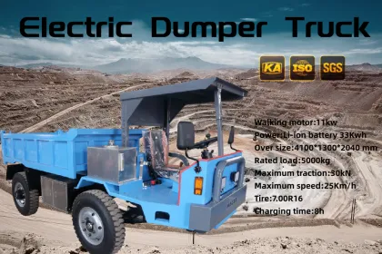 New Energy Mine Car With Lithium Battery