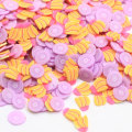 Wholesale Fruits Vegetables Slice Polymer Clay Slime  Mud Clay Slime Filling Crafts Making Nail Sticker Scrapbooking