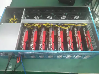 Graphics Case 8 GPU Graphic Card Motherboard Mining