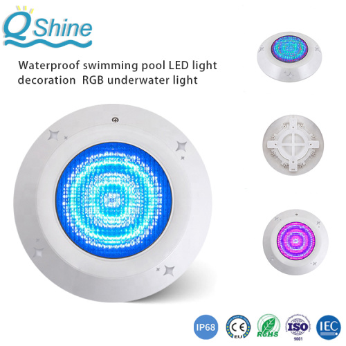 Led Underwater Light Resin Filled Conceret pool LED lighting Manufactory