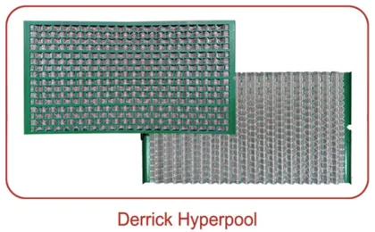 Wave shale shaker screen