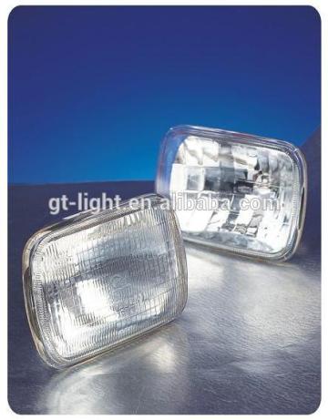 Sealed beam 4652 Auto head lamp 165x100