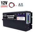 Electrical Equipment Intelligent Pure Sine Wave Inverter DC 12V 24V 48V 60 V to AC 110V 220V Max 4000W Inverters Converters