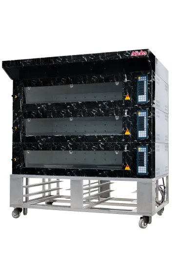 Nicko 3 Deck 6 Trays Electric Deck Oven