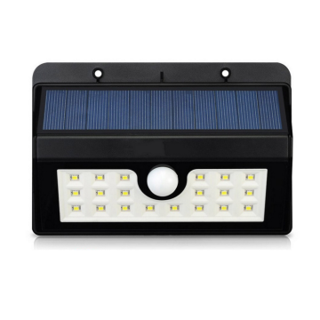 New Design Wireless LED Solar Sensor Wall Lamp Outdoor in stock
