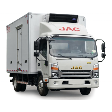 JAC N90 냉장고 트럭 판매 -160 마력 유로 VI 6MT 에어 브레이크 ABS 및 에어컨