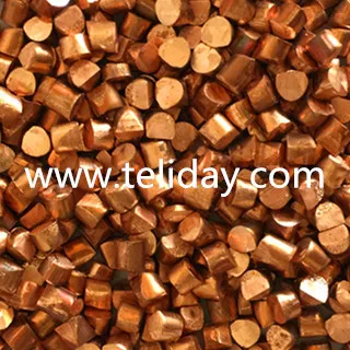 Cooper shot, red cooper cut wire shot,Blasting Abrasives Media